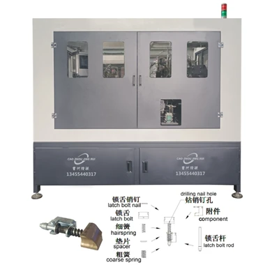 Jrd -25227 Latch Bolt Assimbly मशीन